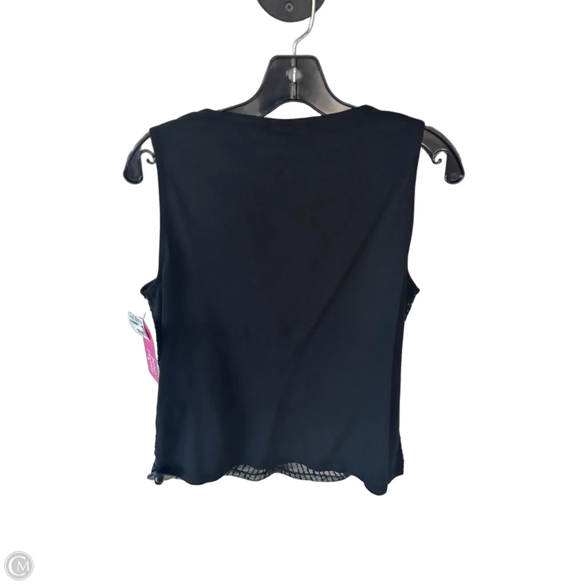 Blouse Sleeveless By Chicos In Black, Size: M