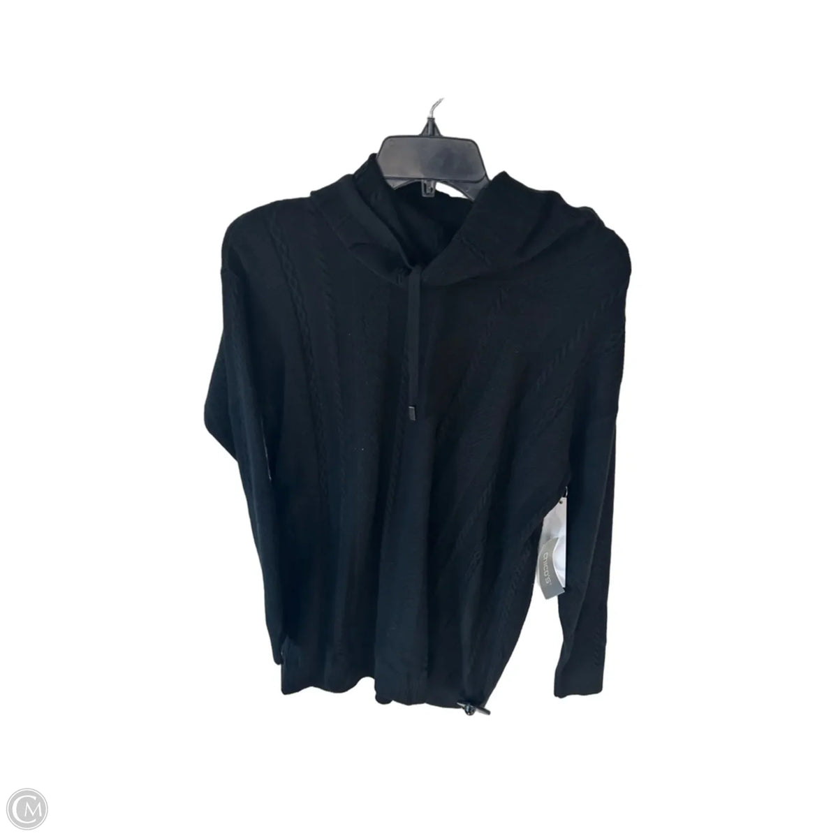 Sweater By Chicos In Black, Size: S