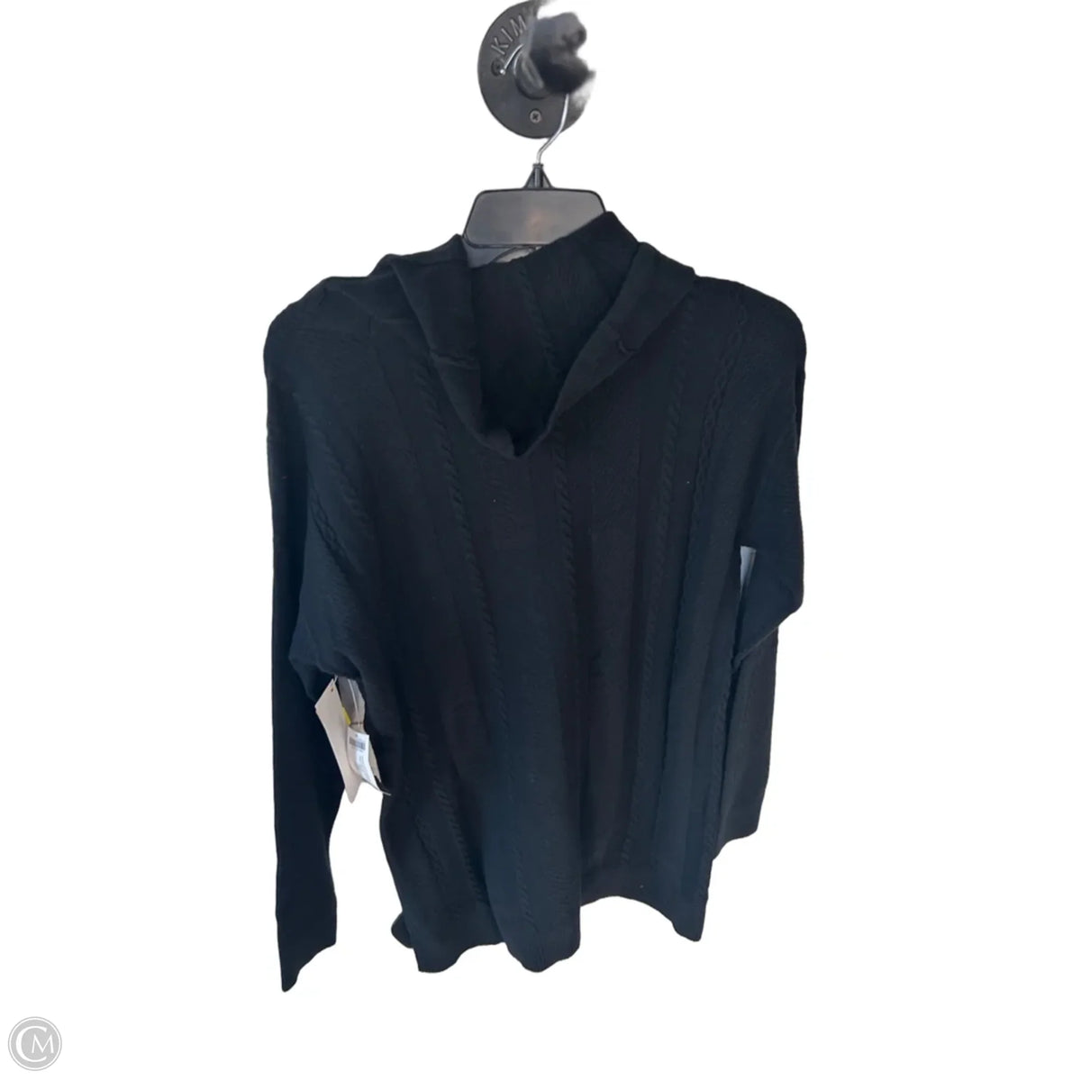 Sweater By Chicos In Black, Size: S