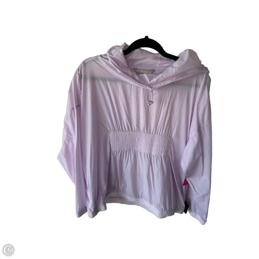 Athletic Jacket By Athleta In Purple, Size: M