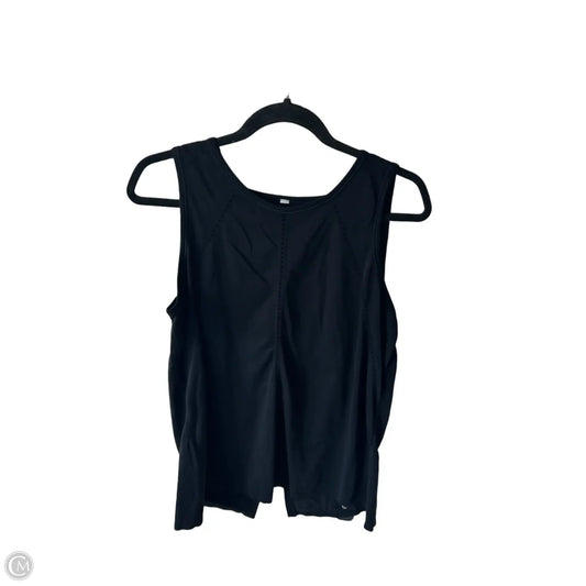 Athletic Tank Top By Athleta In Black, Size: L