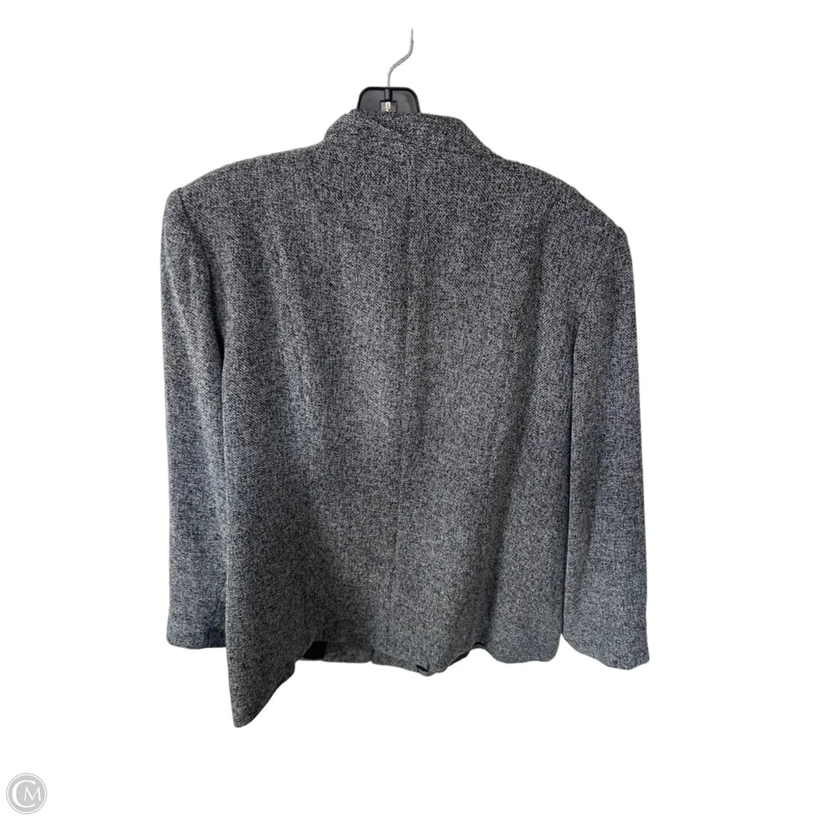 Blazer By Sag Harbor In Grey, Size: 1x