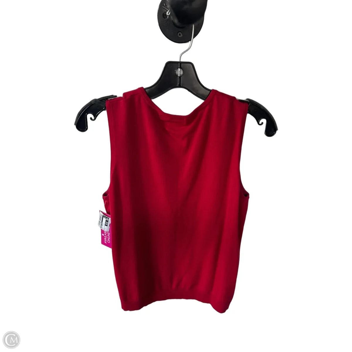 Vest Sweater By August Silk In Red, Size: L