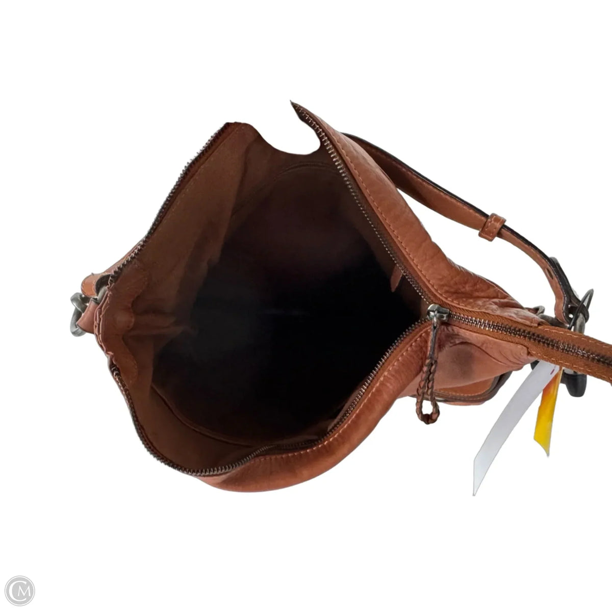 Crossbody Leather By Clothes Mentor, Size: Large