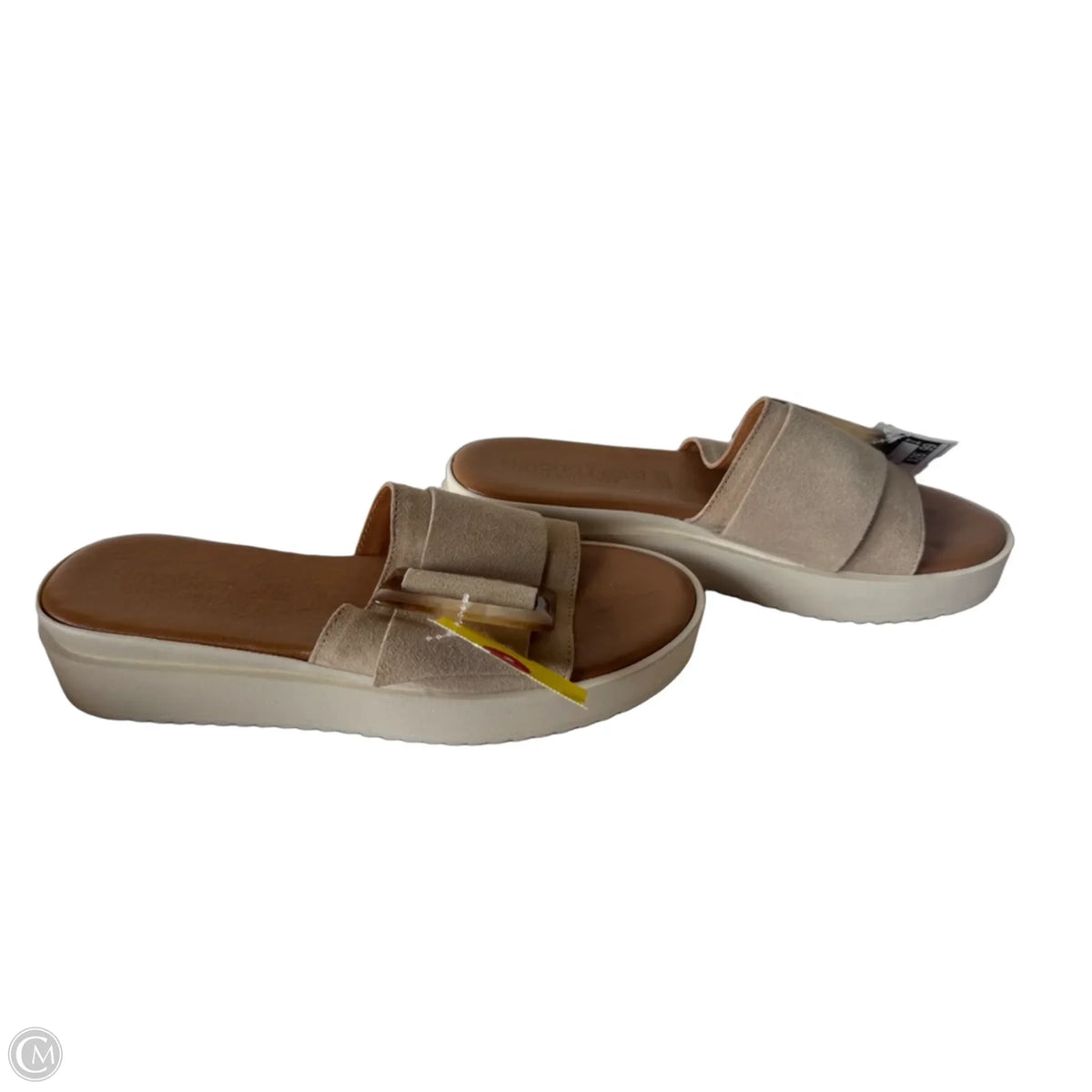 Sandals Flats By Cmb In Tan, Size: 8