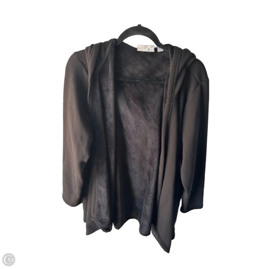 Sweater Cardigan By Clothes Mentor In Black, Size: Xl
