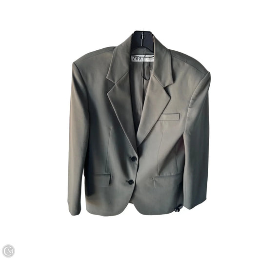 Blazer By Zara In Green, Size: Xs