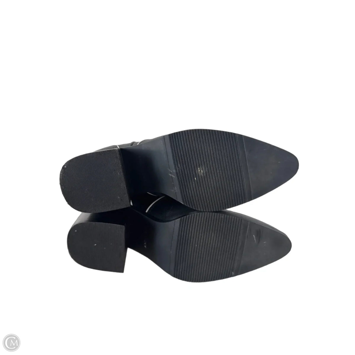 Boots Western By Cmb In Black & White, Size: 8