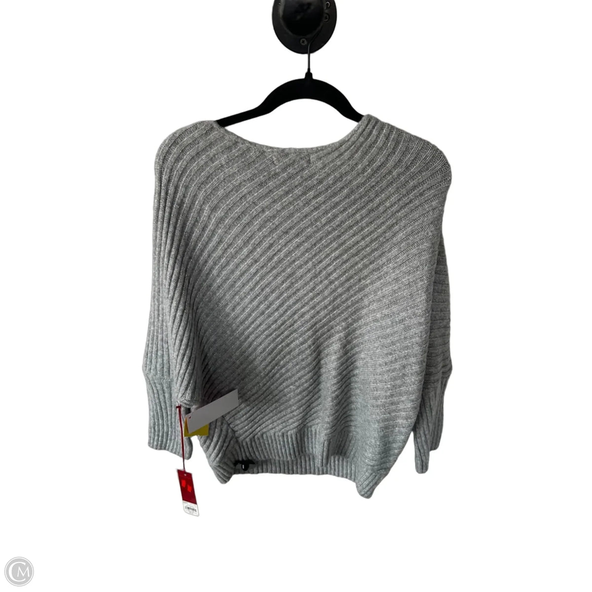 Sweater By Jennifer Lopez In Grey & Silver, Size: Xl