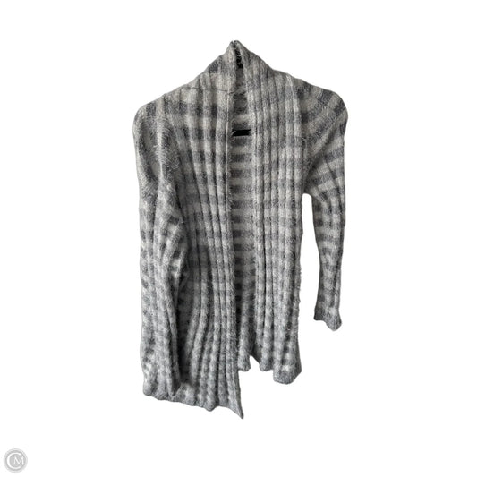 Sweater Cardigan By Isaac Mizrahi Live Qvc In Grey, Size: L