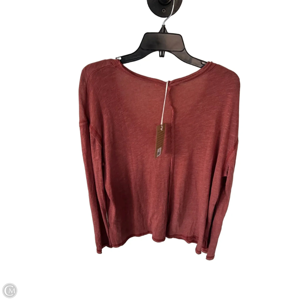 Top Long Sleeve By Project Social Tee In Orange, Size: M