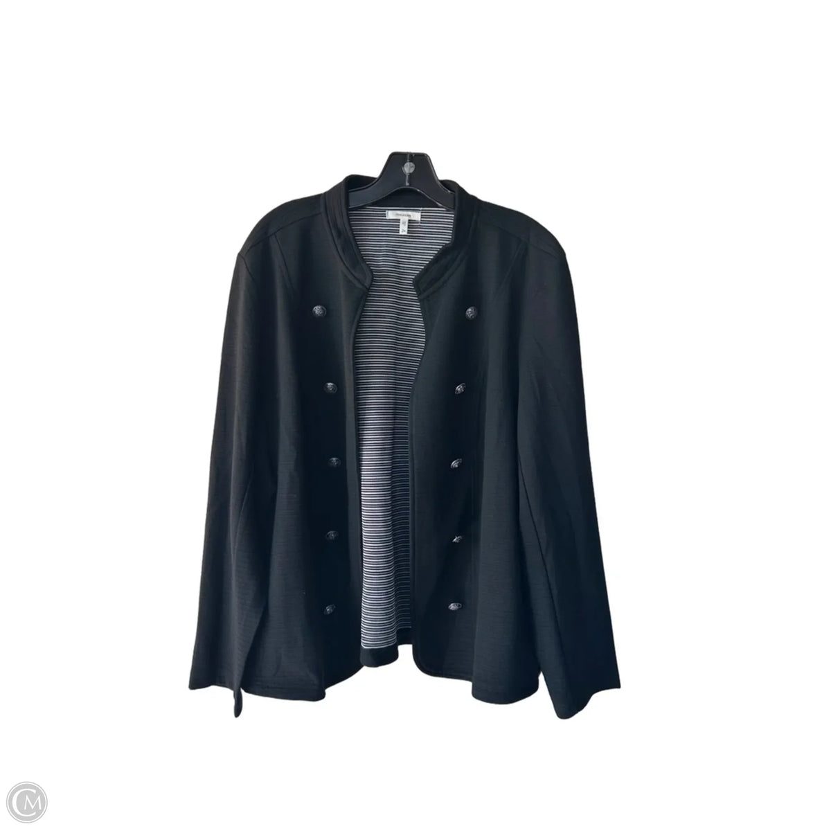 Blazer By Maurices In Black, Size: 2x
