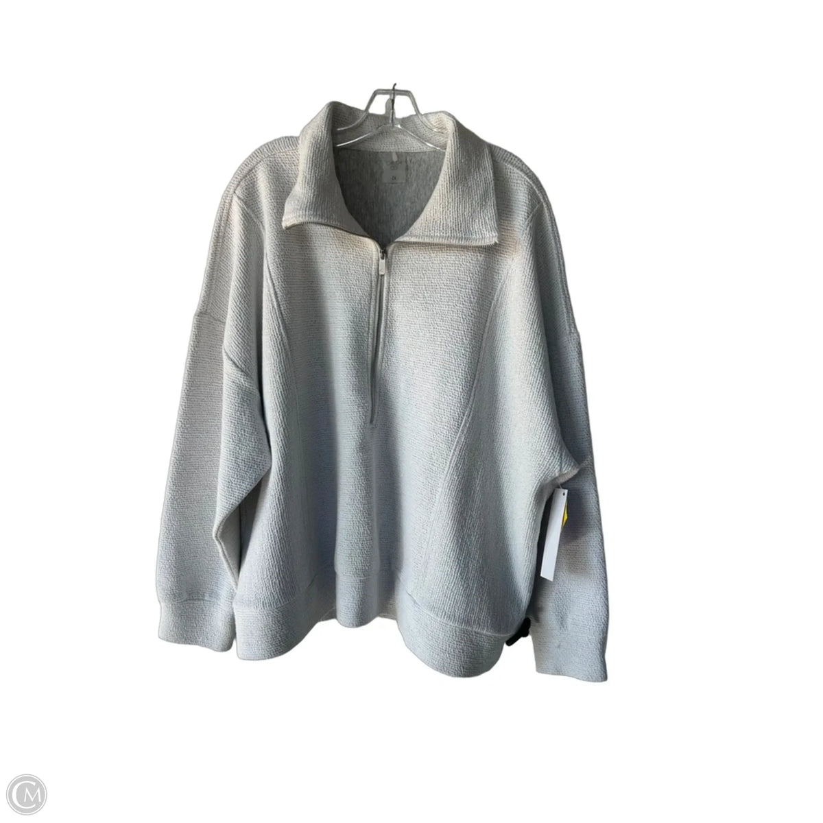 Sweatshirt Collar By Calia In Grey, Size: 2x