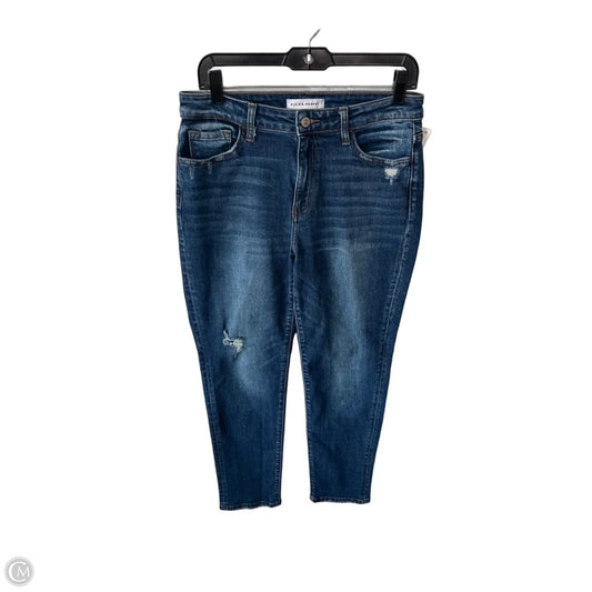 Jeans Straight By Flying Monkey In Blue Denim, Size: 8