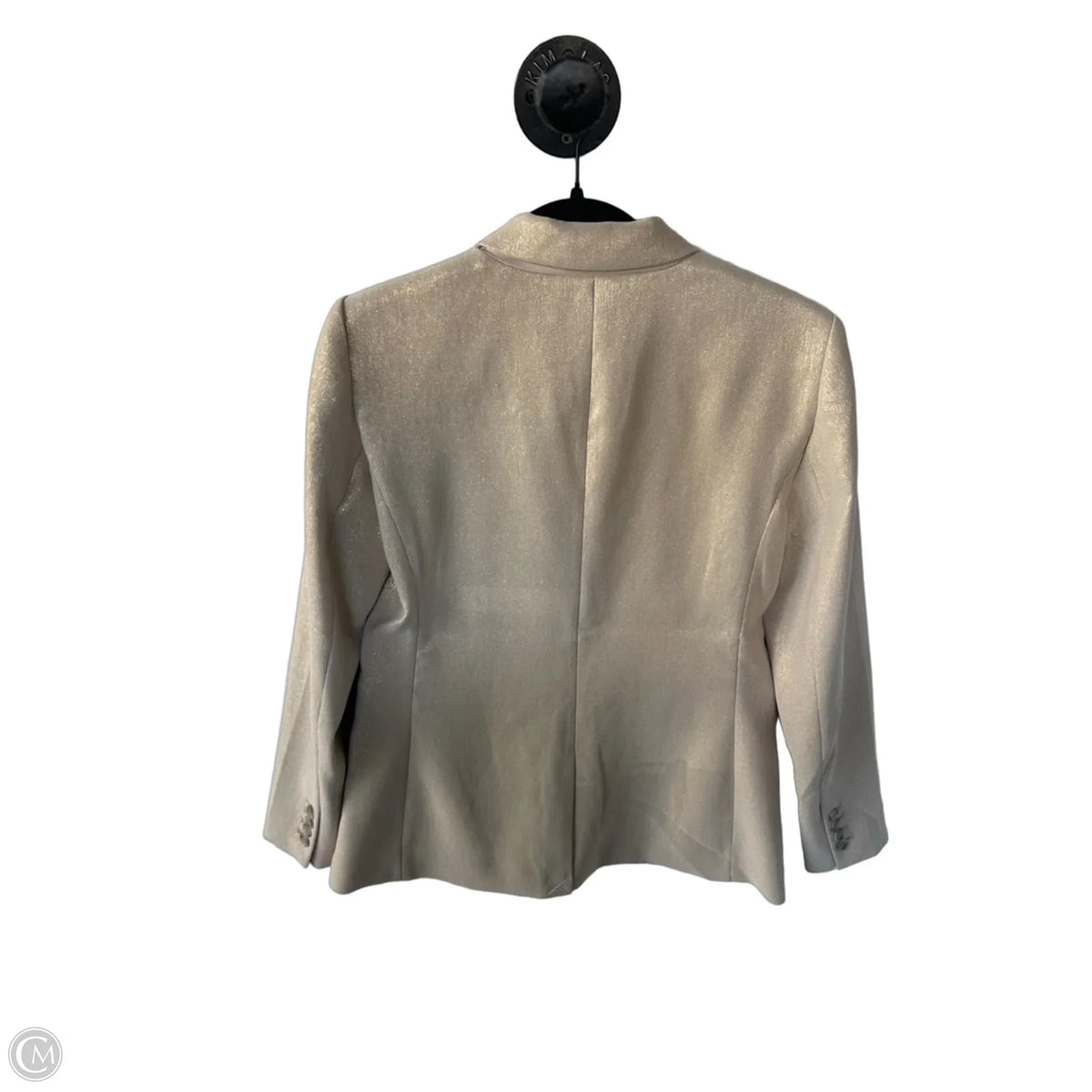 Blazer By Ann Taylor In Gold, Size: Xs