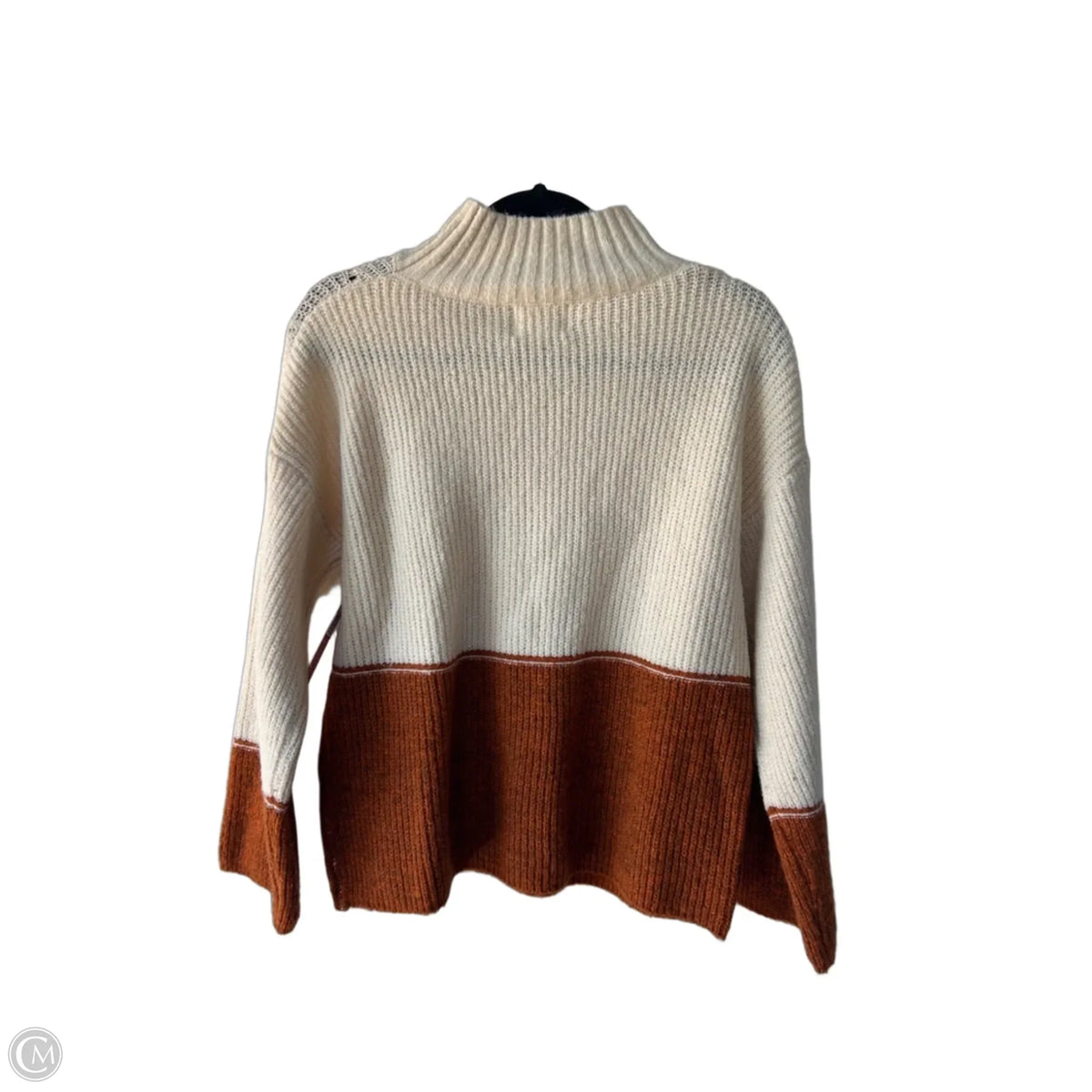 Sweater By Line & Dot In Cream & Orange, Size: S