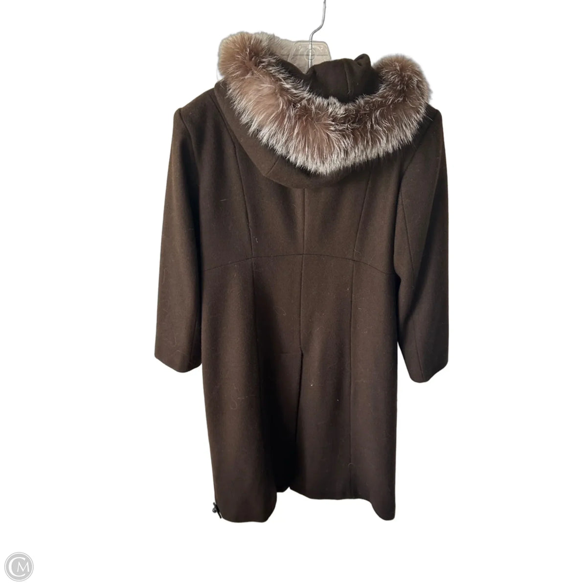 Coat Wool By Cma In Brown, Size: Sp