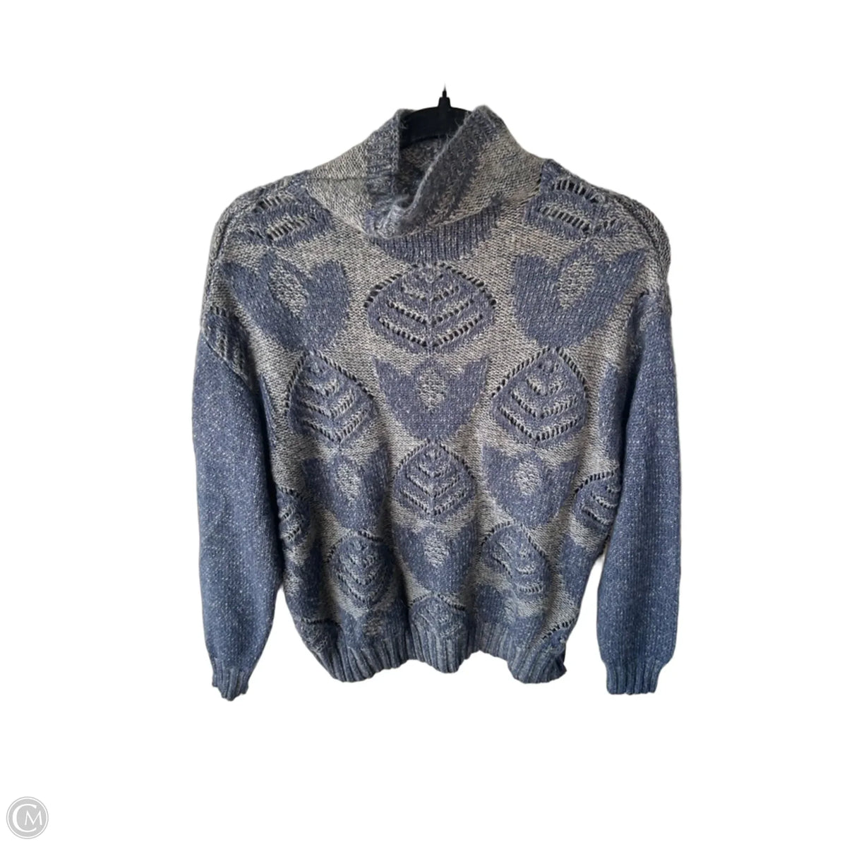 Sweater By FOLK In Blue & Grey, Size: S