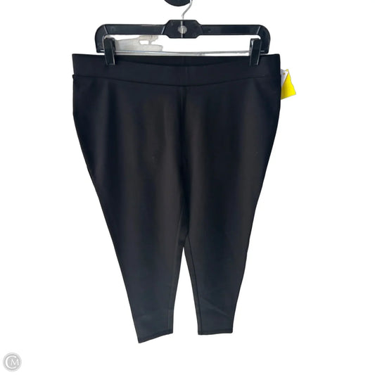 Pants Leggings By Philosophy In Black, Size: 18