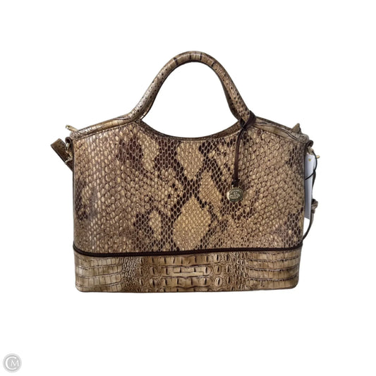 Handbag Designer By Brahmin, Size: Large