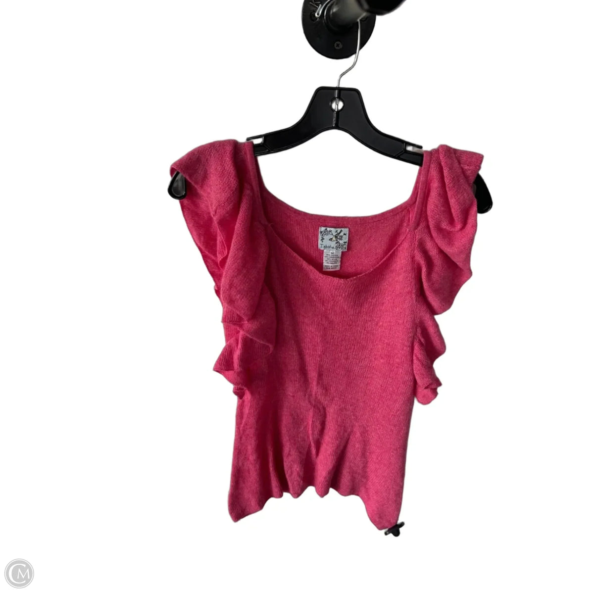 Vest Sweater By Tabitha In Pink, Size: M