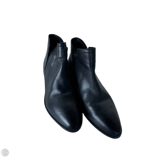Boots Ankle Heels By Aldo In Black, Size: 8