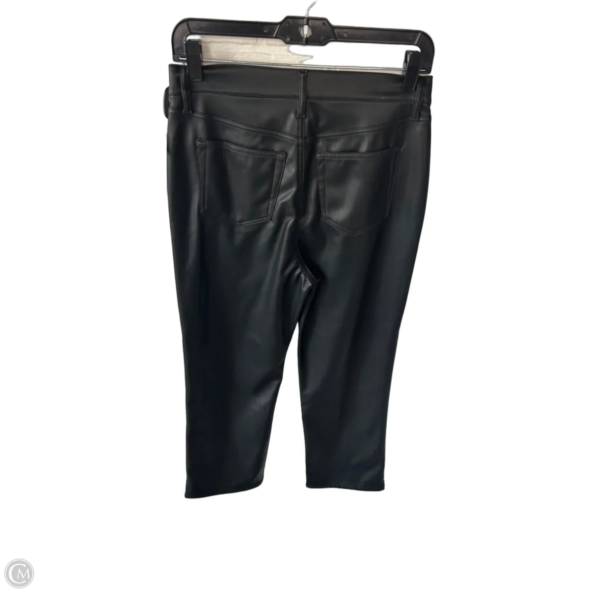 Jeans Straight By Loft In Black, Size: 4