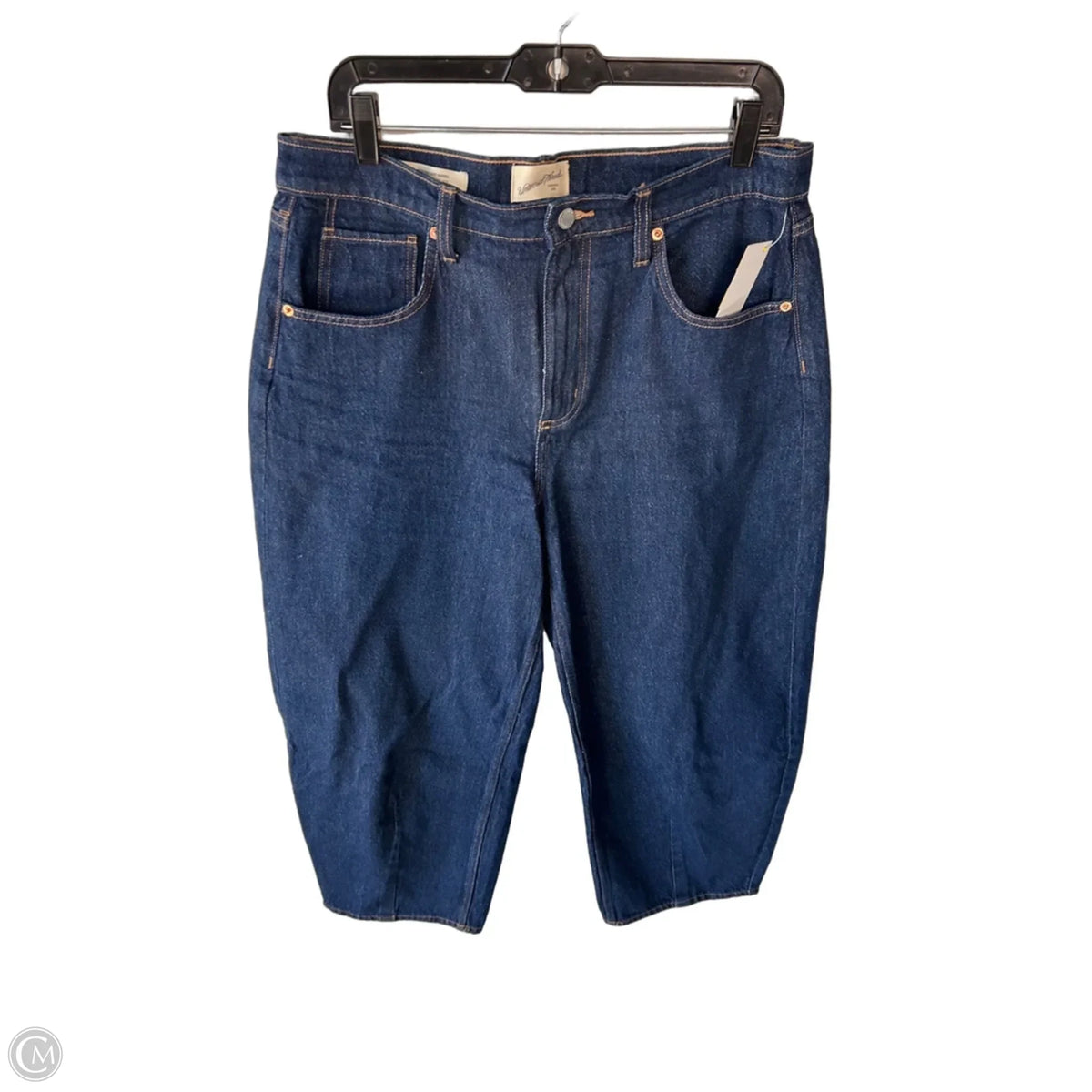 Jeans Straight By Universal Thread In Blue Denim, Size: 12