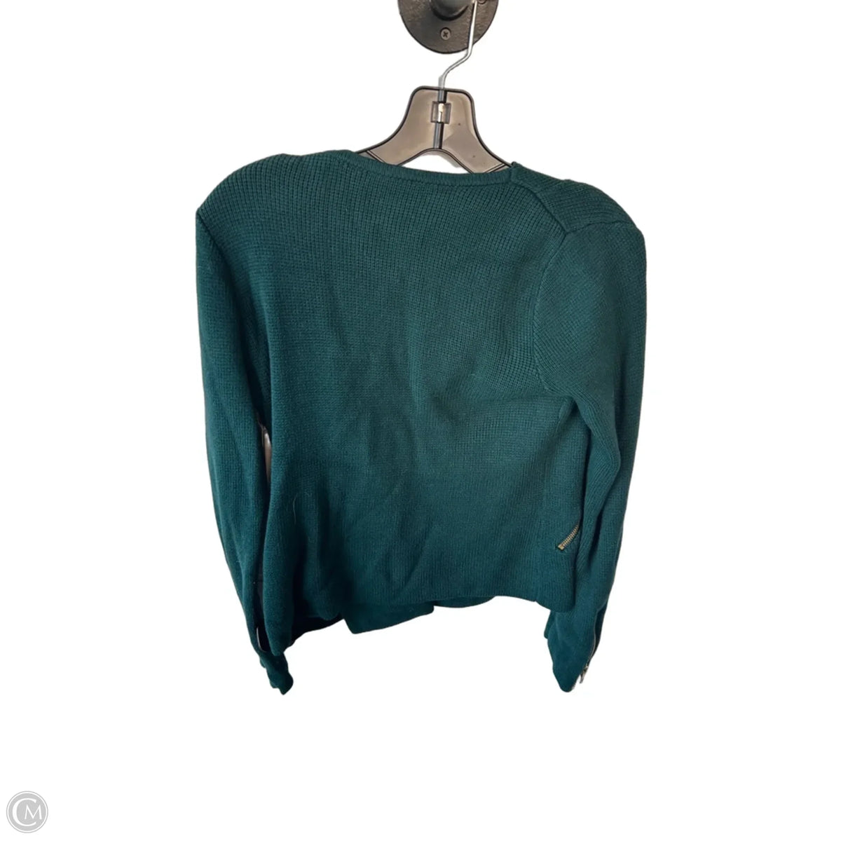 Sweater By Chicos In Green, Size: S