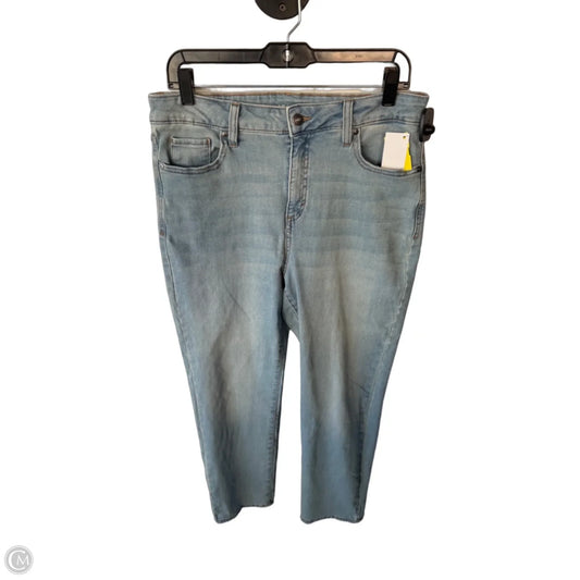 Jeans Straight By Style And Company In Blue Denim, Size: 12