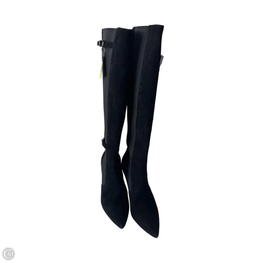Boots Knee Heels By Via Spiga In Black, Size: 6.5