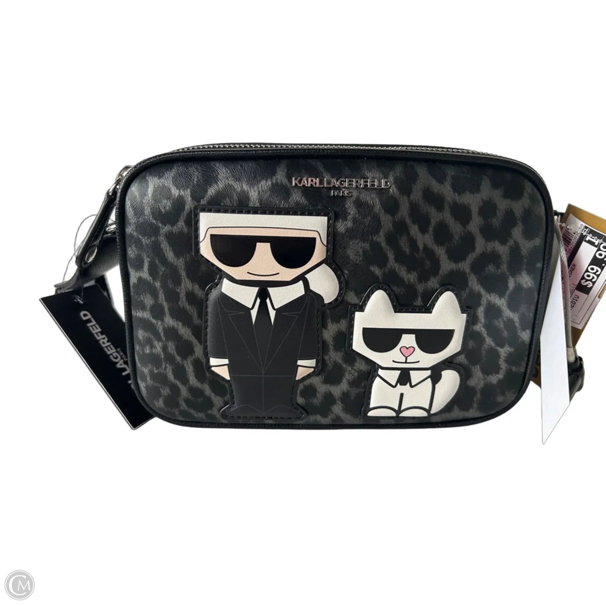 Crossbody Designer By Karl Lagerfeld, Size: Medium