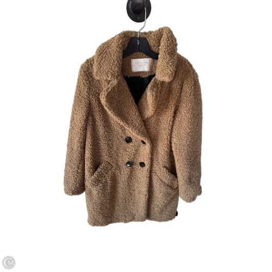 Coat Peacoat By Zara Women In Brown, Size: M