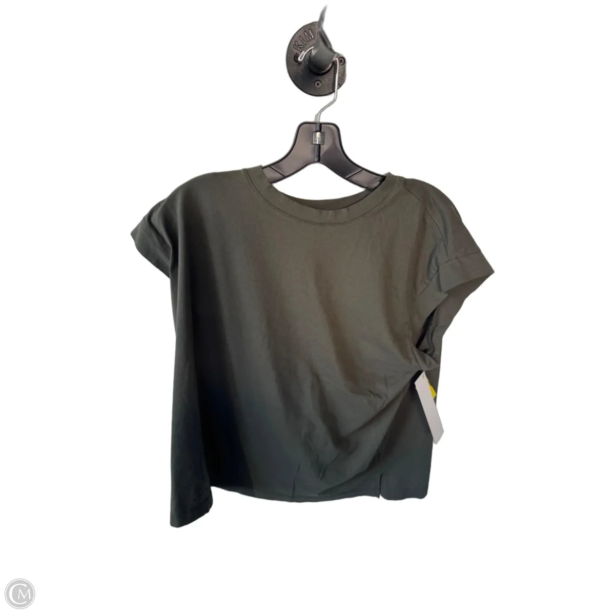 Top Short Sleeve Basic By A New Day In Green, Size: L