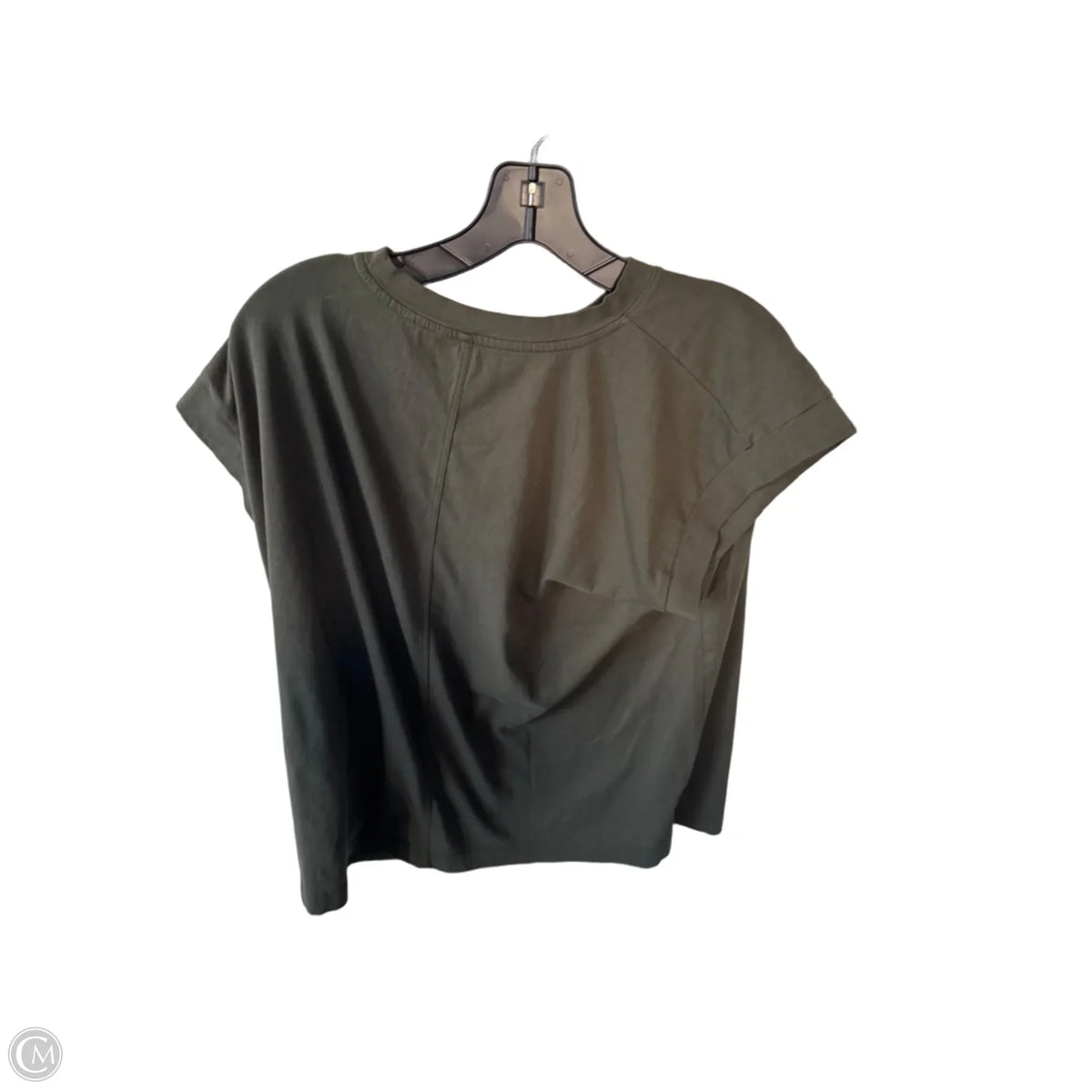 Top Short Sleeve Basic By A New Day In Green, Size: L
