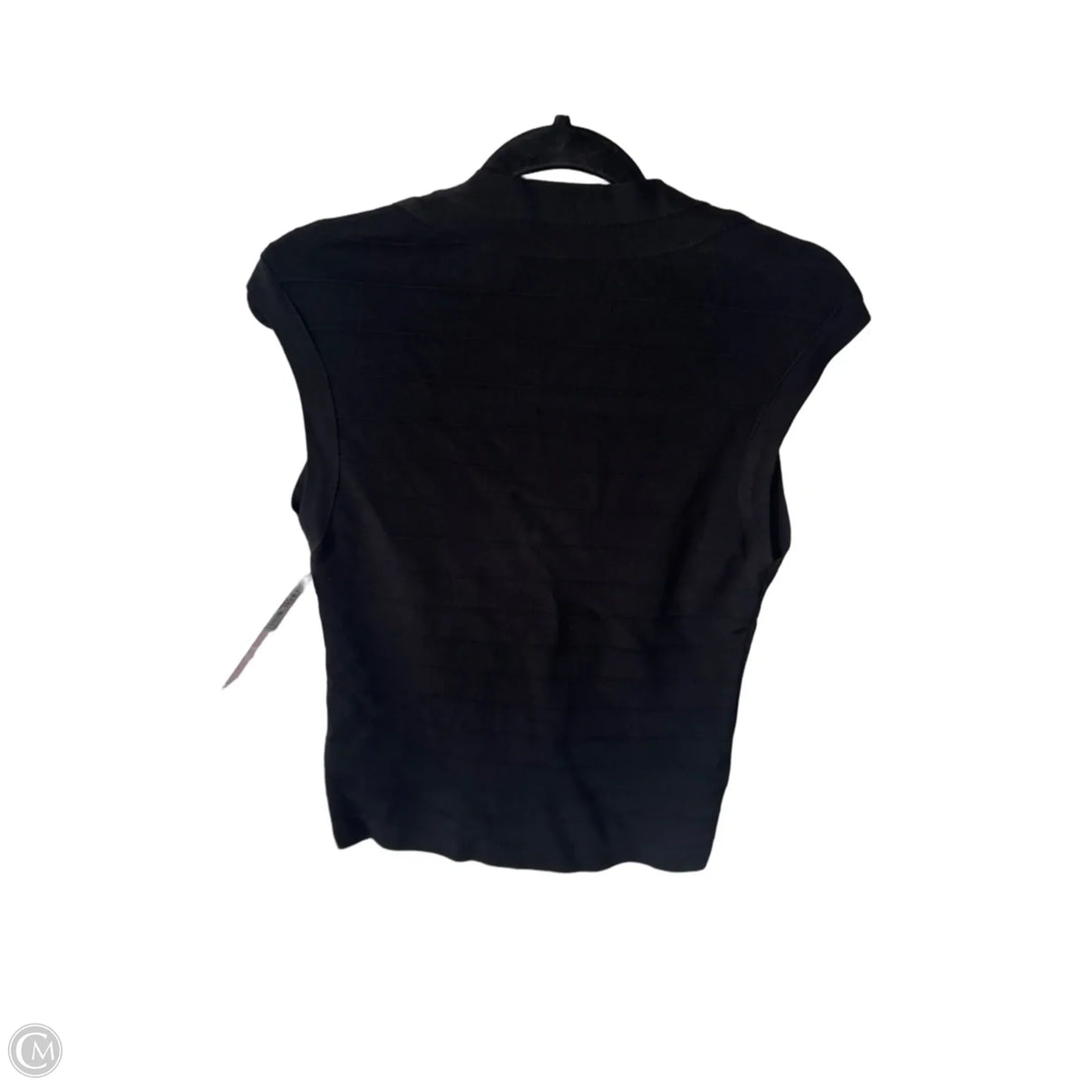 Top Sleeveless By Cmc In Black, Size: M
