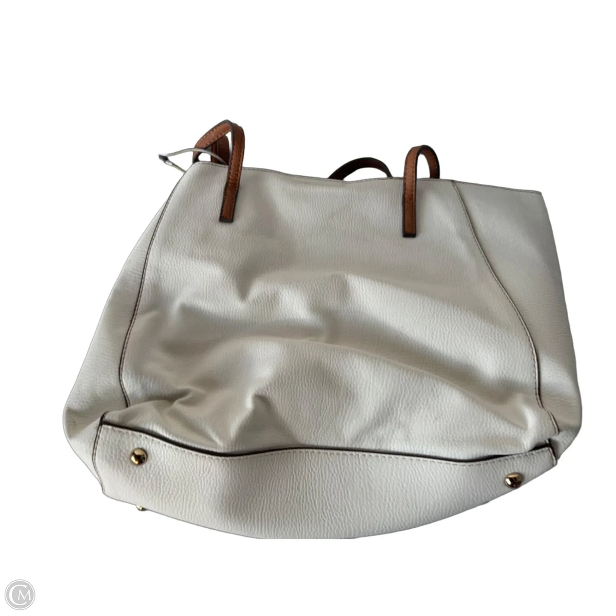 Handbag Leather By Chicos, Size: Large