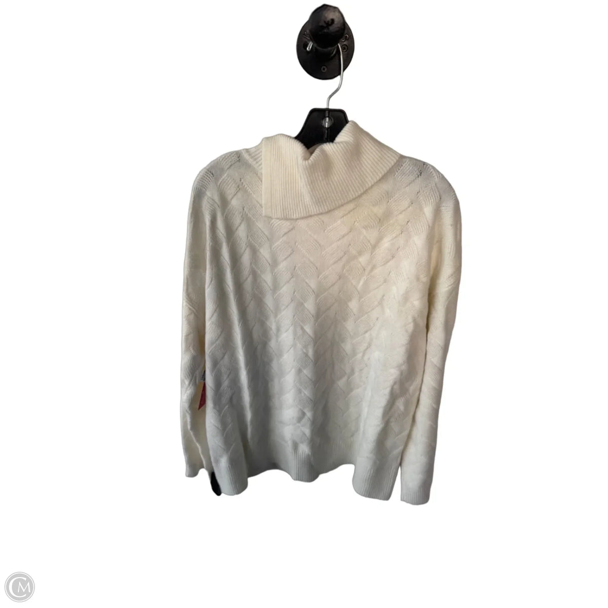 Sweater By Talbots In Ivory, Size: Xl