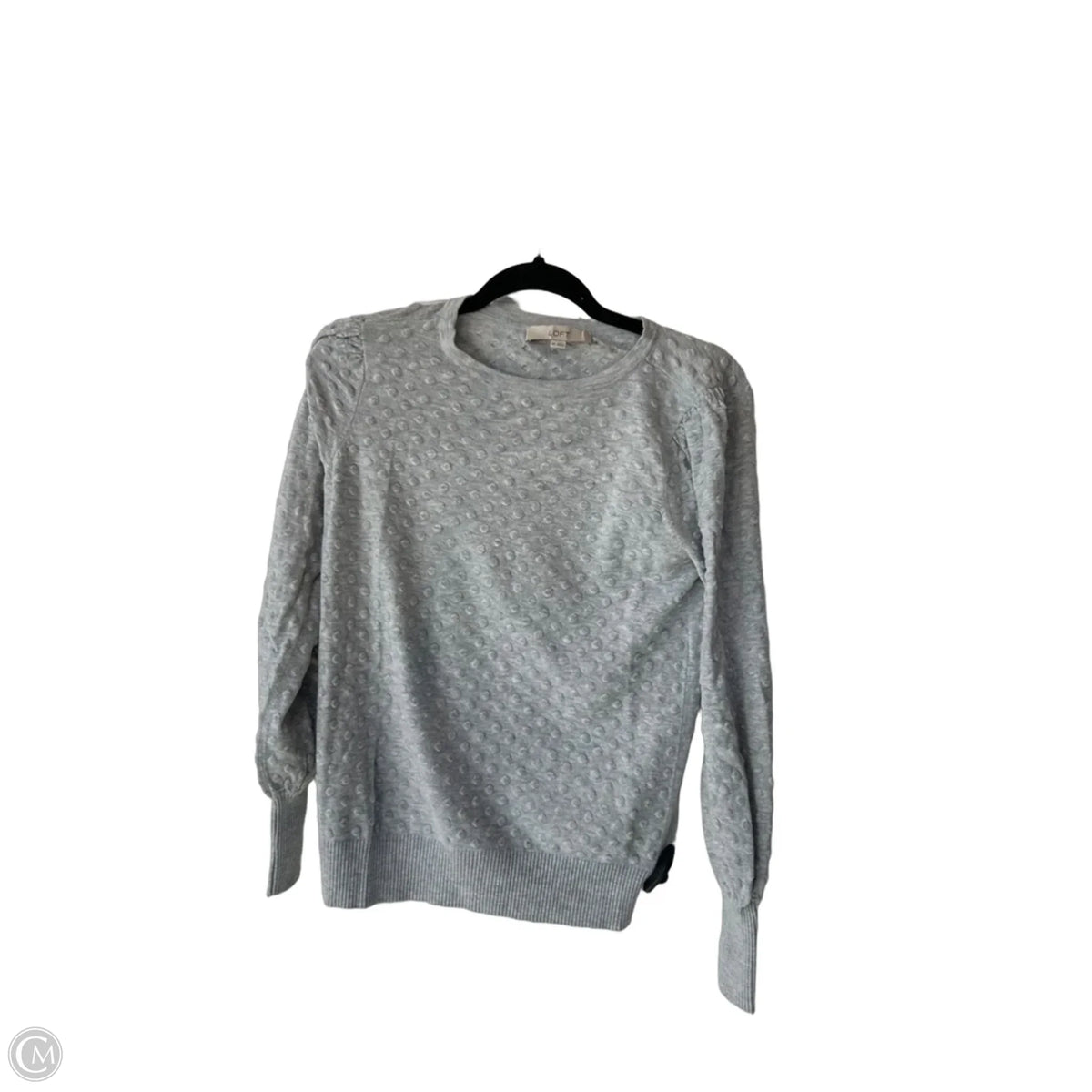 Sweater By Loft In Grey, Size: Xs