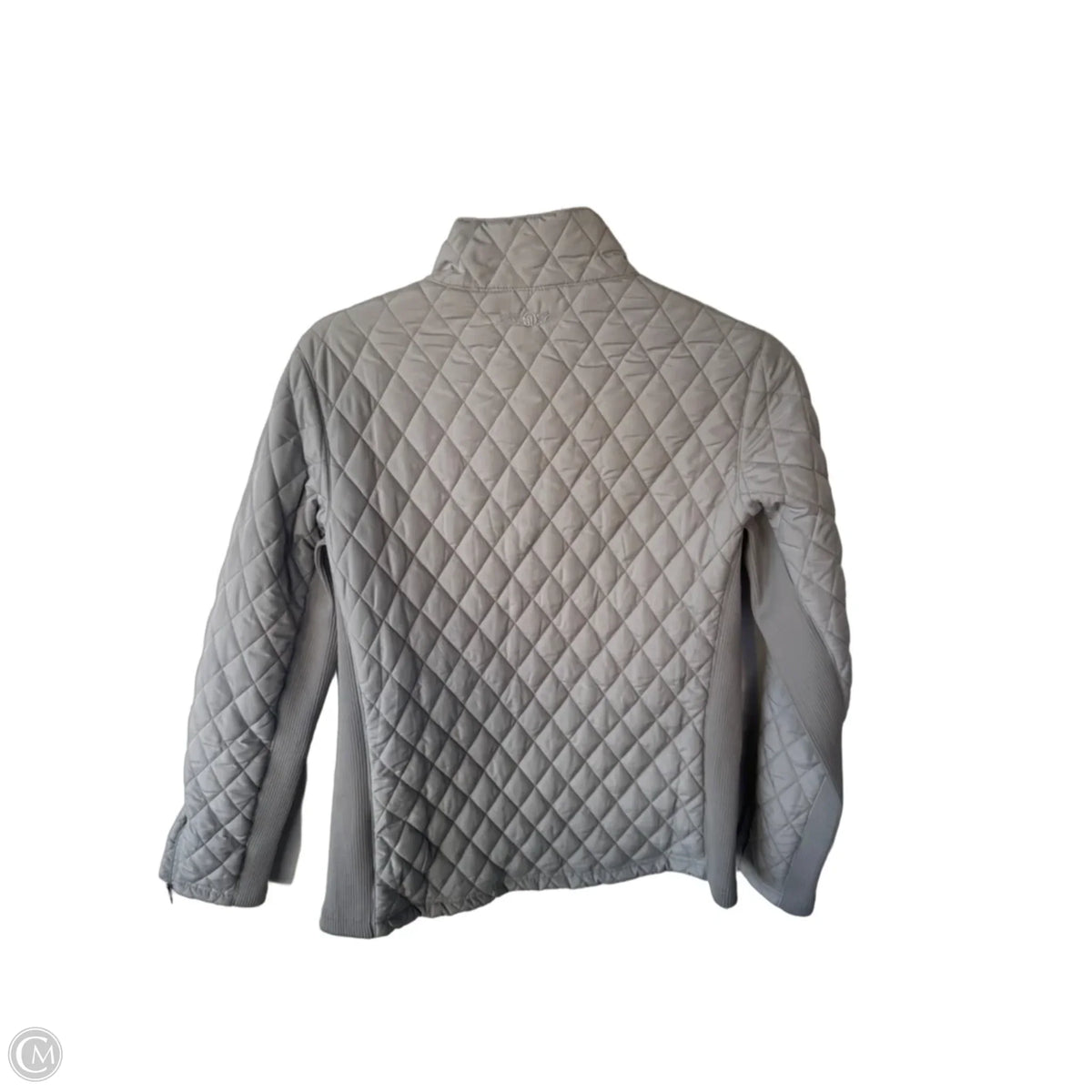 Jacket Puffer & Quilted By Cmc In Grey, Size: M