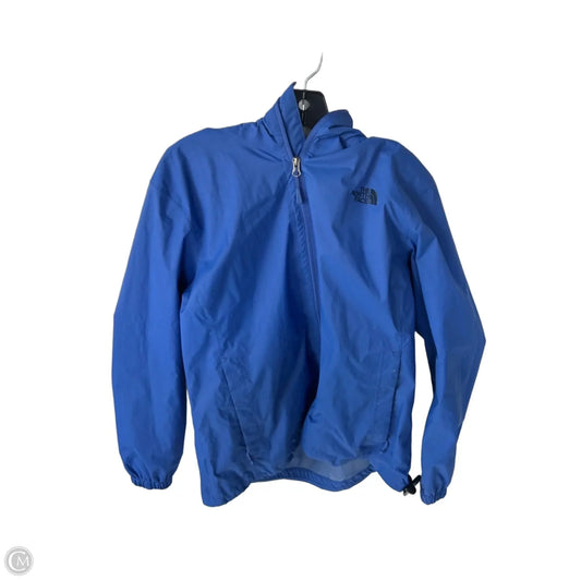 Jacket Windbreaker By The North Face In Blue, Size: Xl