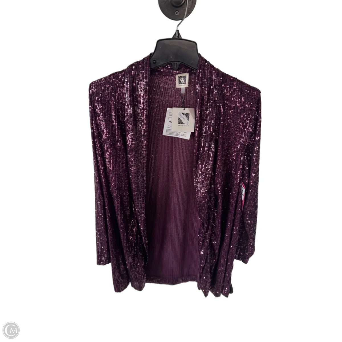Blazer By Anne Klein In Purple, Size: S