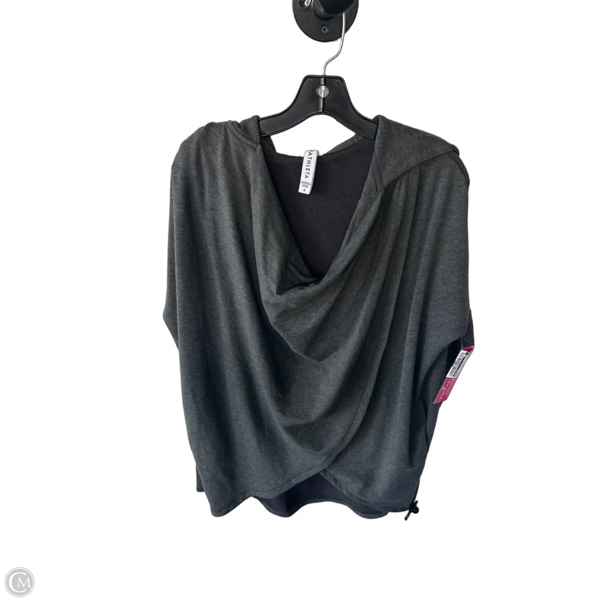 Athletic Sweatshirt Collar By Athleta In Grey, Size: S