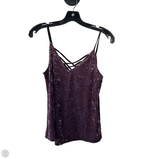 Top Sleeveless By American Eagle In Purple, Size: M