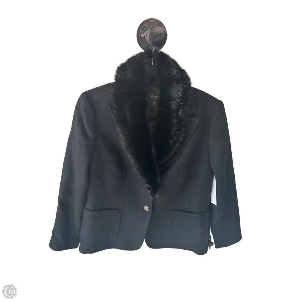 Blazer By Talbots In Black, Size: Mp