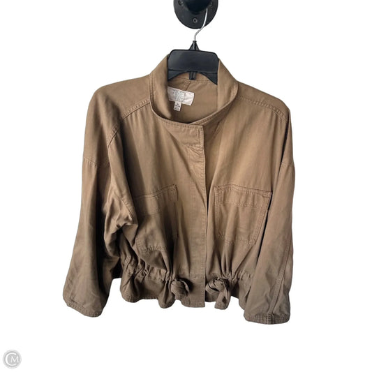 Jacket Utility By Time And Tru In Brown, Size: Xl