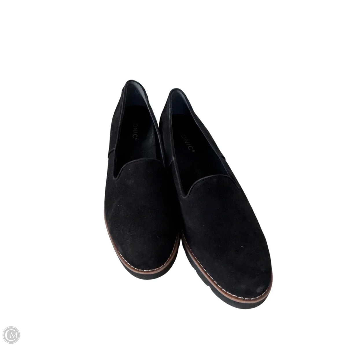 Shoes Heels Wedge By Vionic In Black, Size: 8.5
