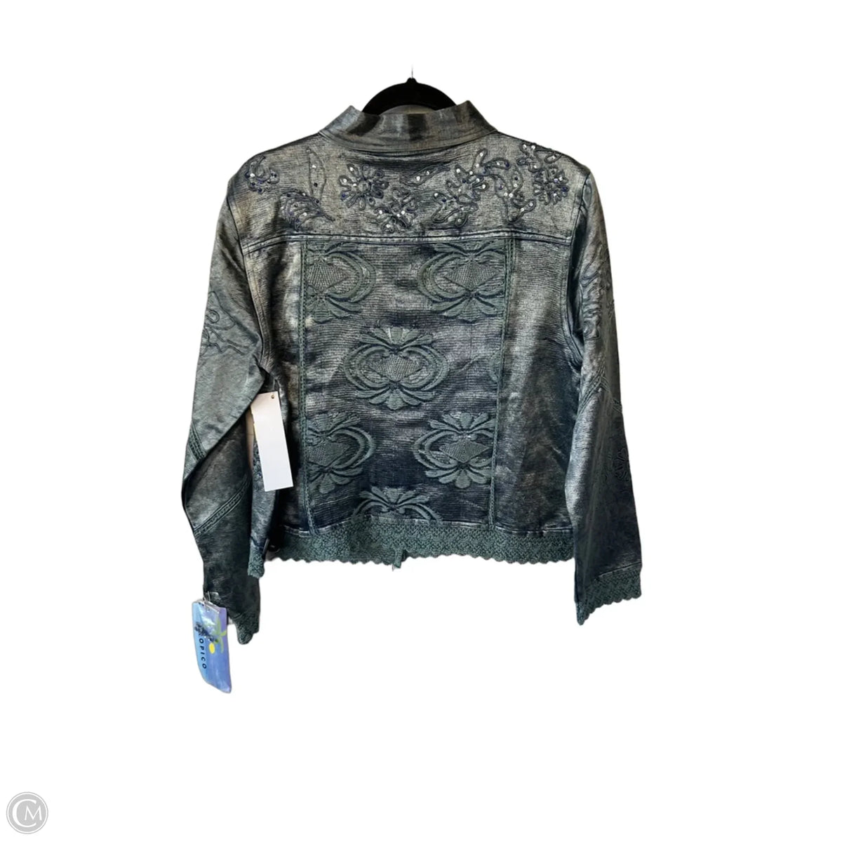 Jacket Denim By TROPICO In Blue, Size: S