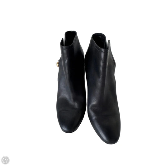 Boots Luxury Designer By Jimmy Choo In Black, Size: 7.5