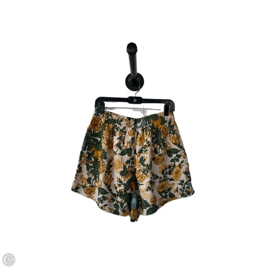 Shorts By Abercrombie And Fitch In Green & Yellow, Size: M